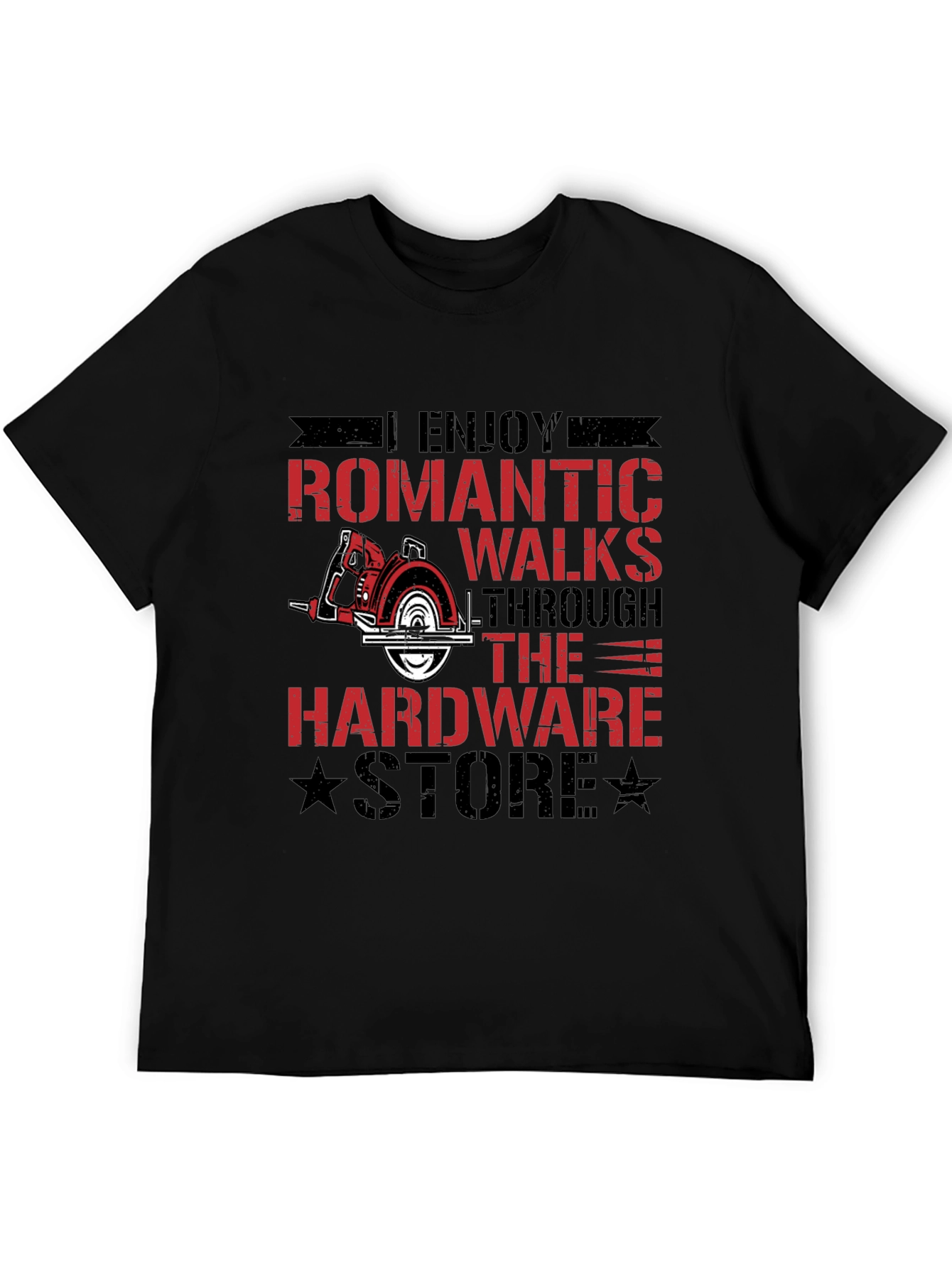 Romantic Walks Hardware Store Black T-Shirt