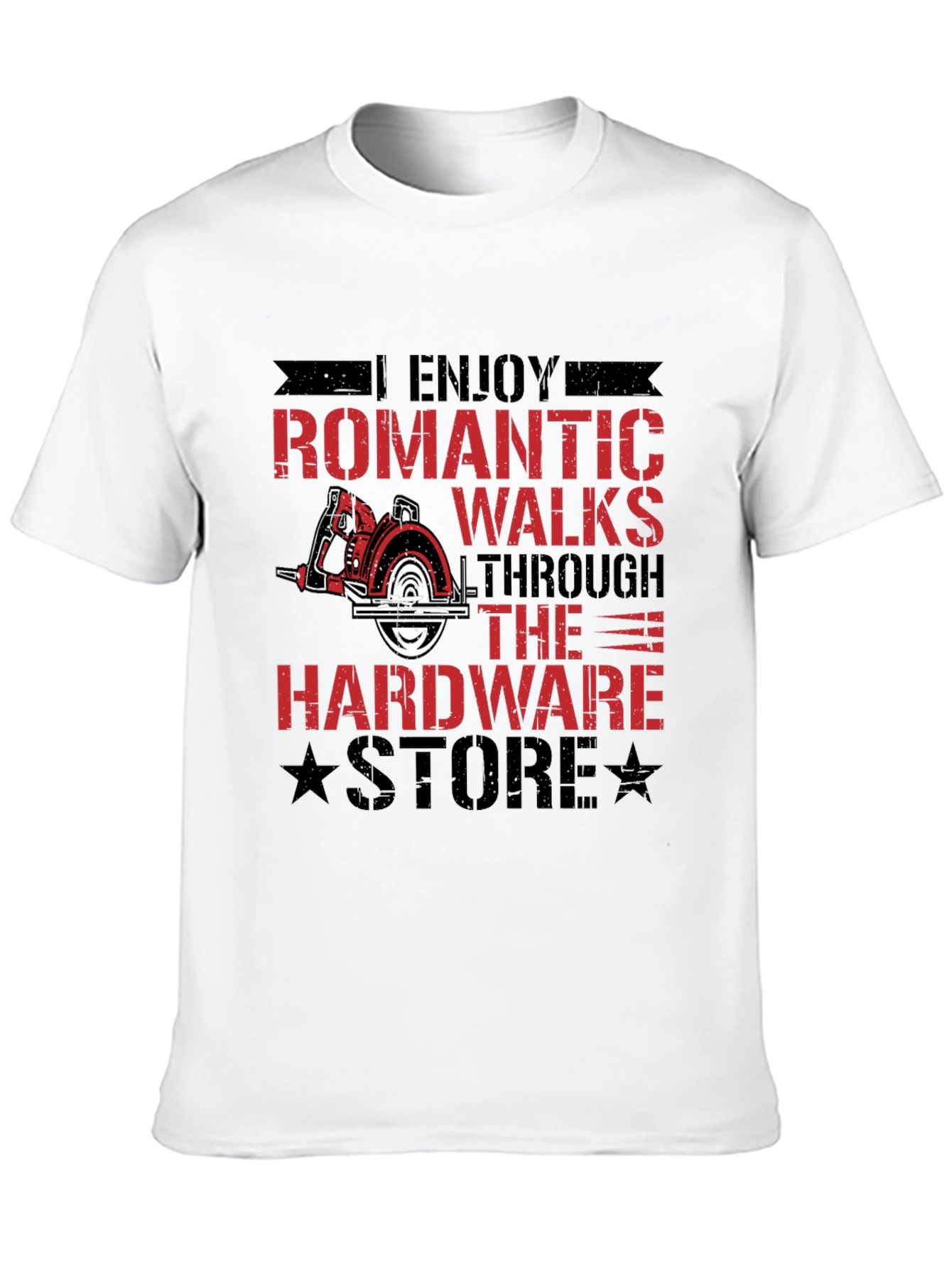 Romantic Walks Hardware Store Black T-Shirt