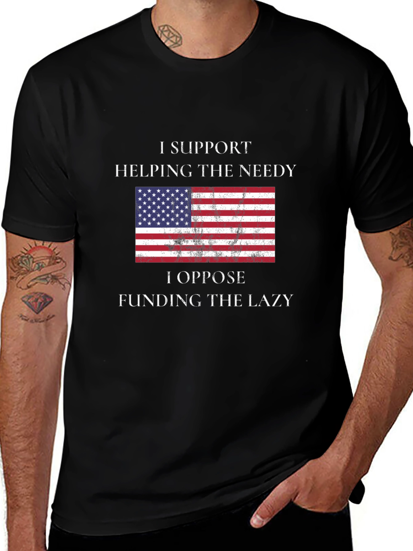 I Support Helping The Needy T-Shirt