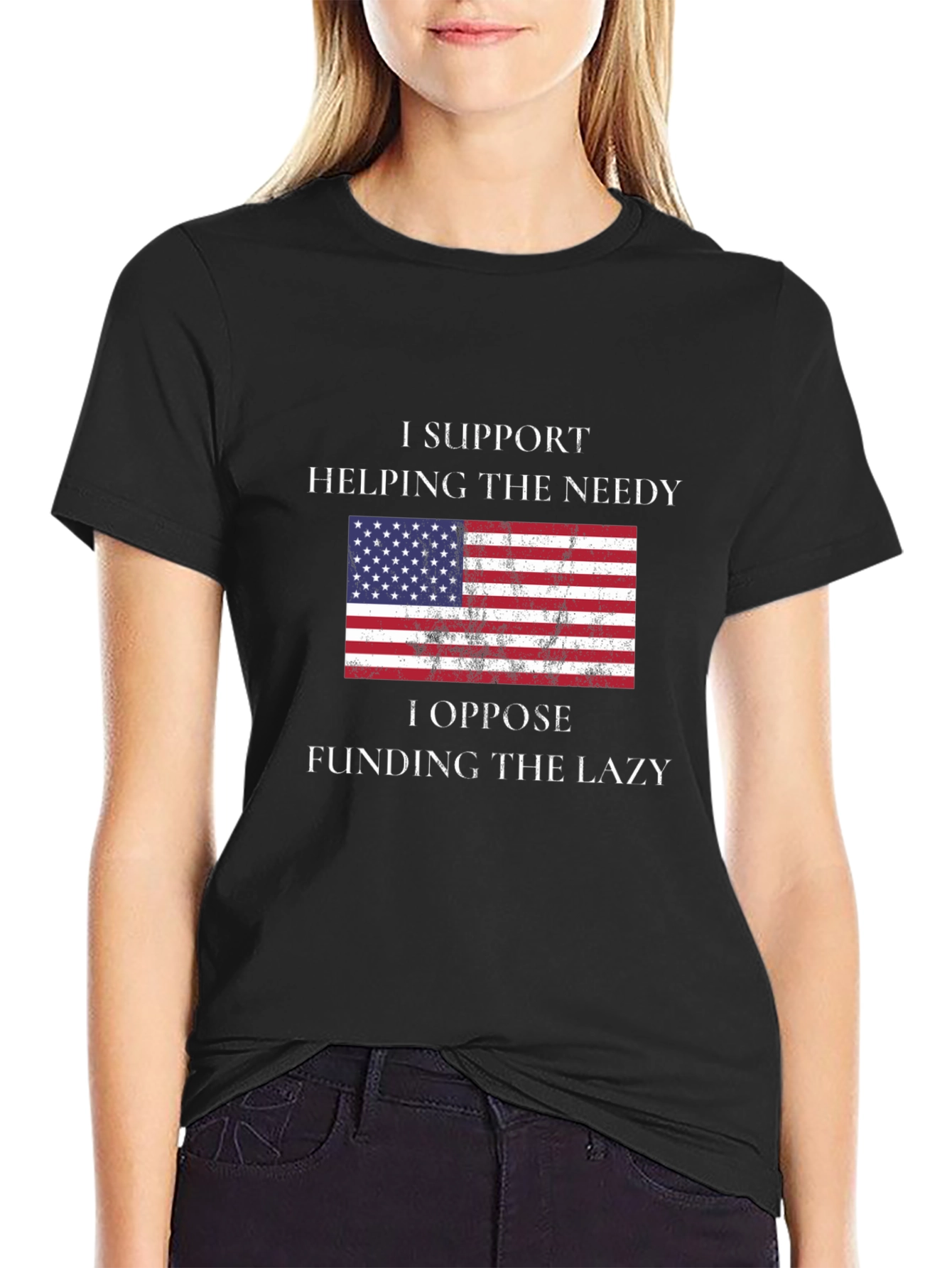 I Support Helping The Needy T-Shirt