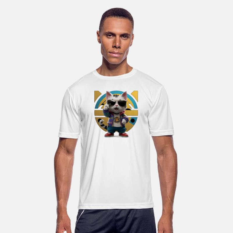 Hip Hop Inspired Cartoon Character in 3d. Cute