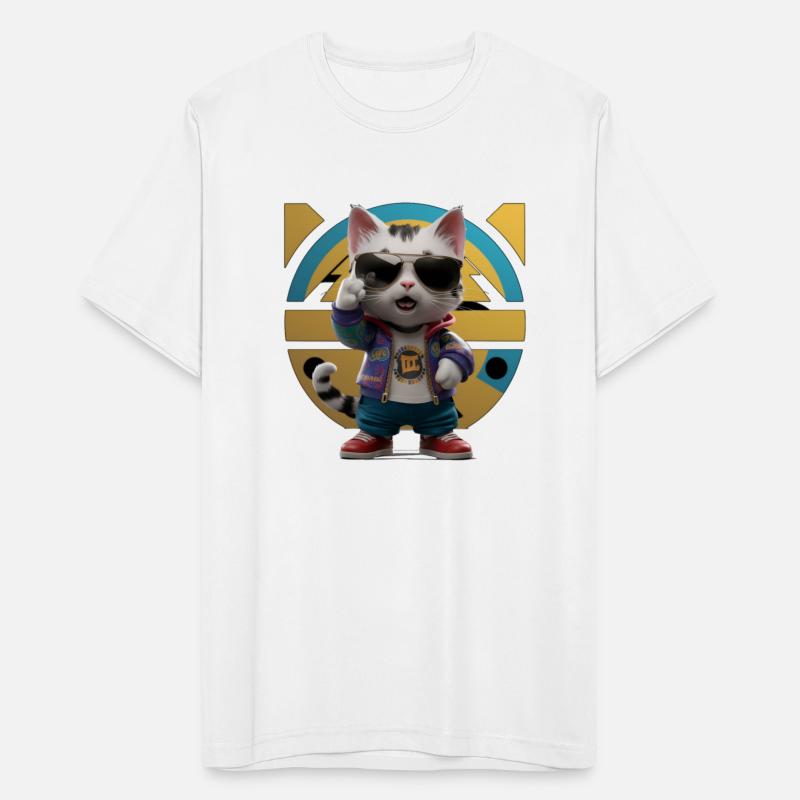 Hip Hop Inspired Cartoon Character in 3d. Cute