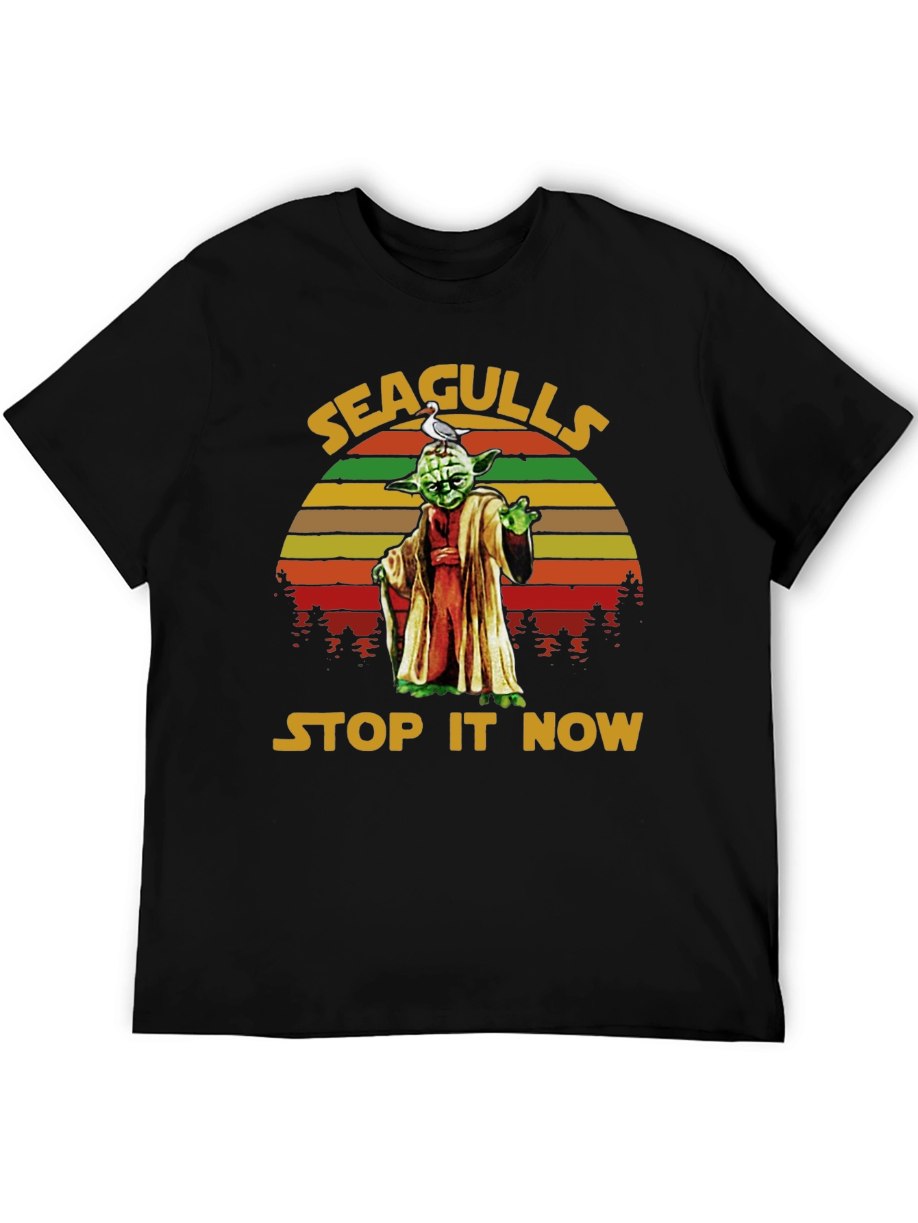 Seagulls Stop It Now Yoda T-Shirt