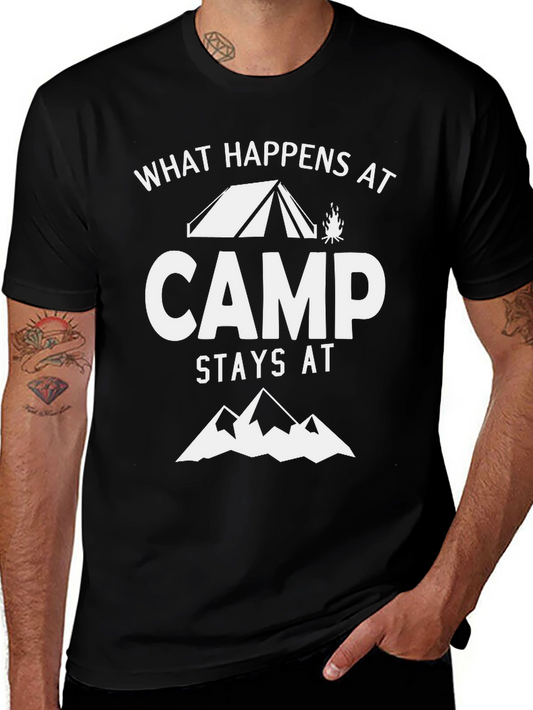 What Happens At Camp Stays At Camp T-Shirt