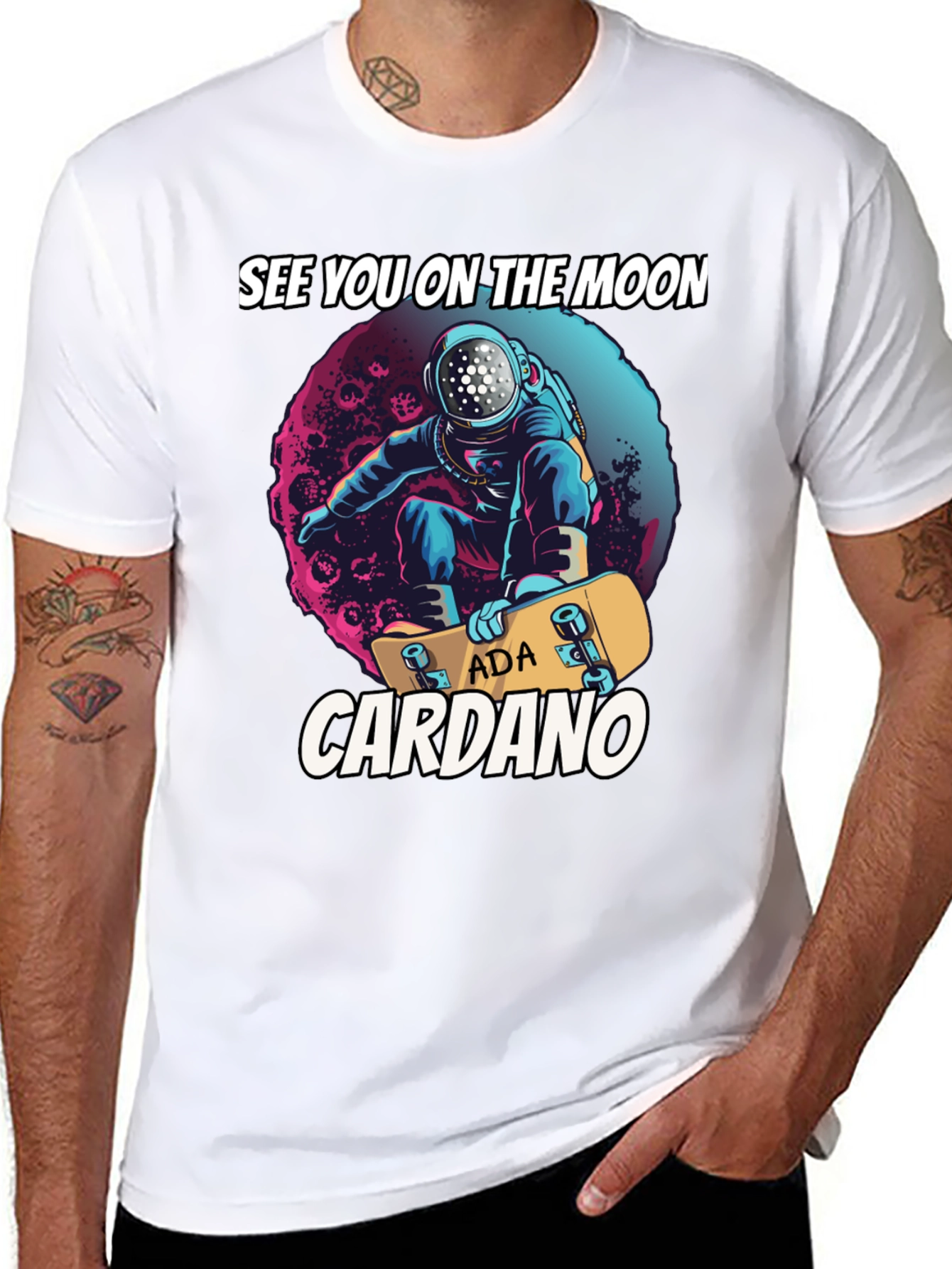 See You On The Moon Cardano T-Shirt