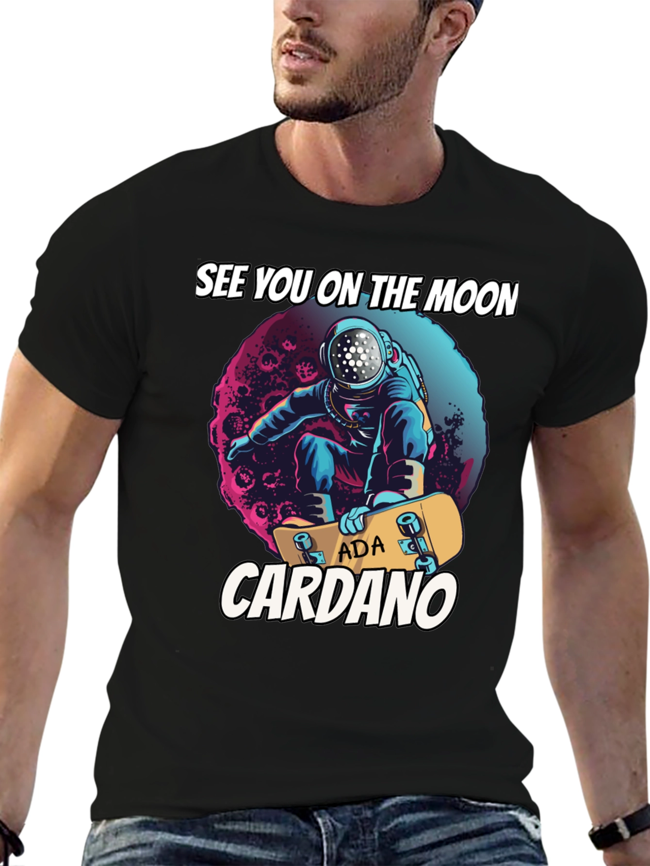 See You On The Moon Cardano T-Shirt