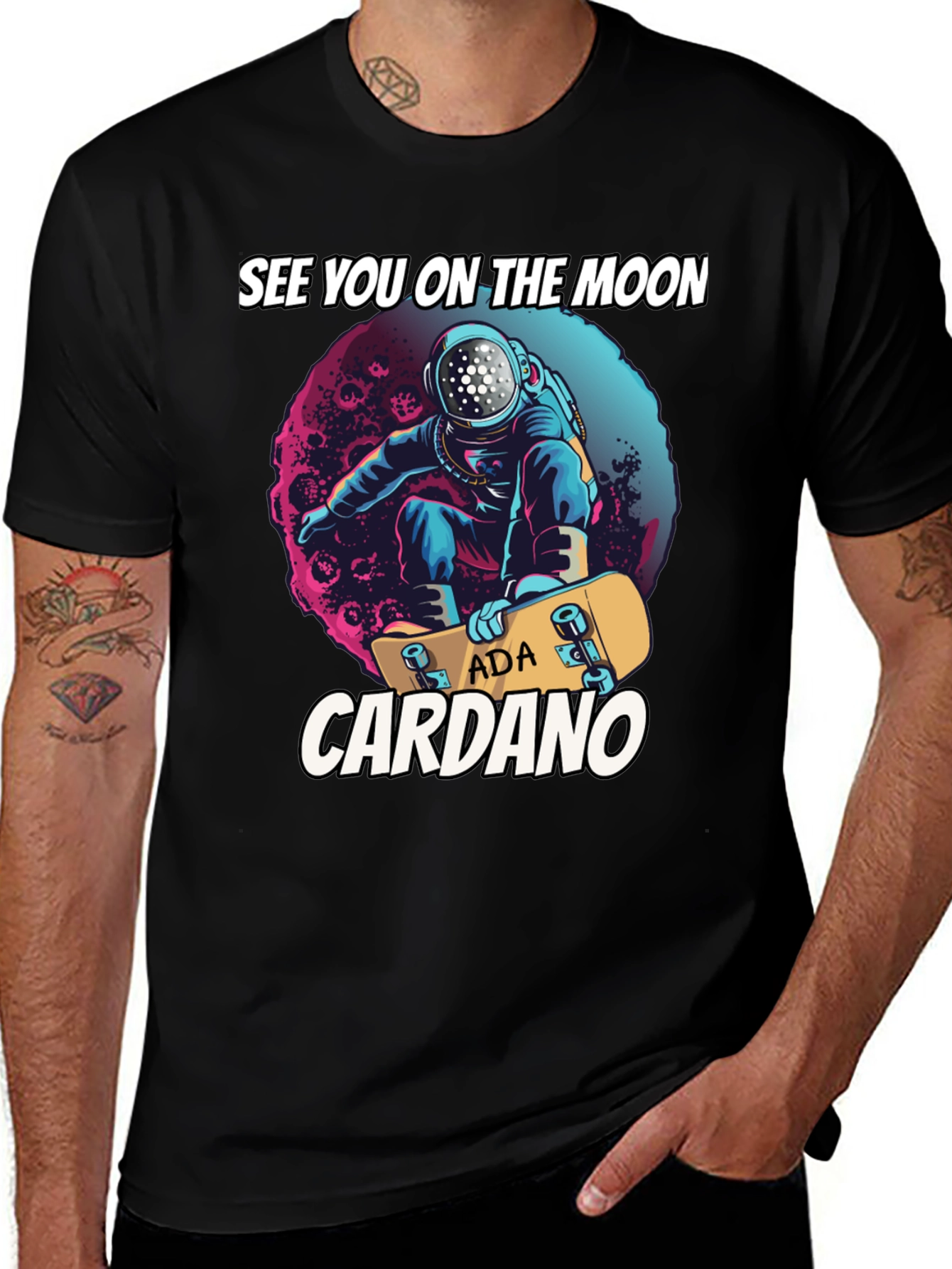 See You On The Moon Cardano T-Shirt