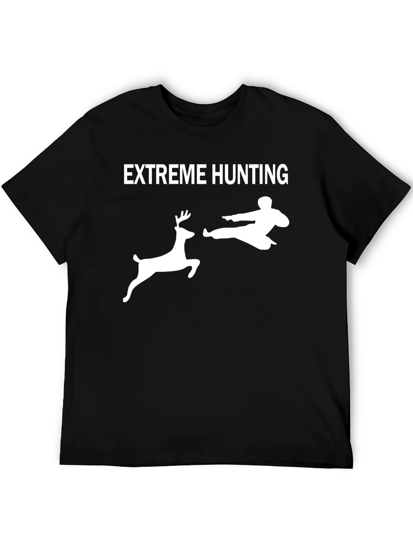 Extreme Hunting Black Graphic Tee