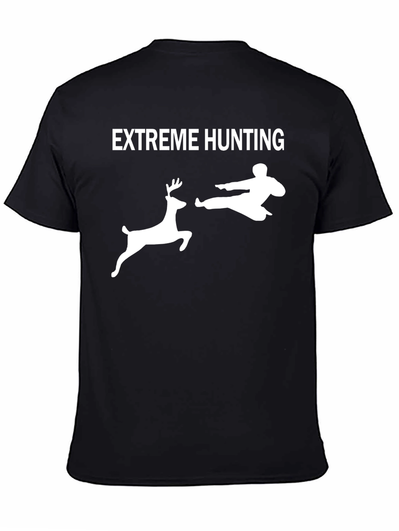Extreme Hunting Black Graphic Tee