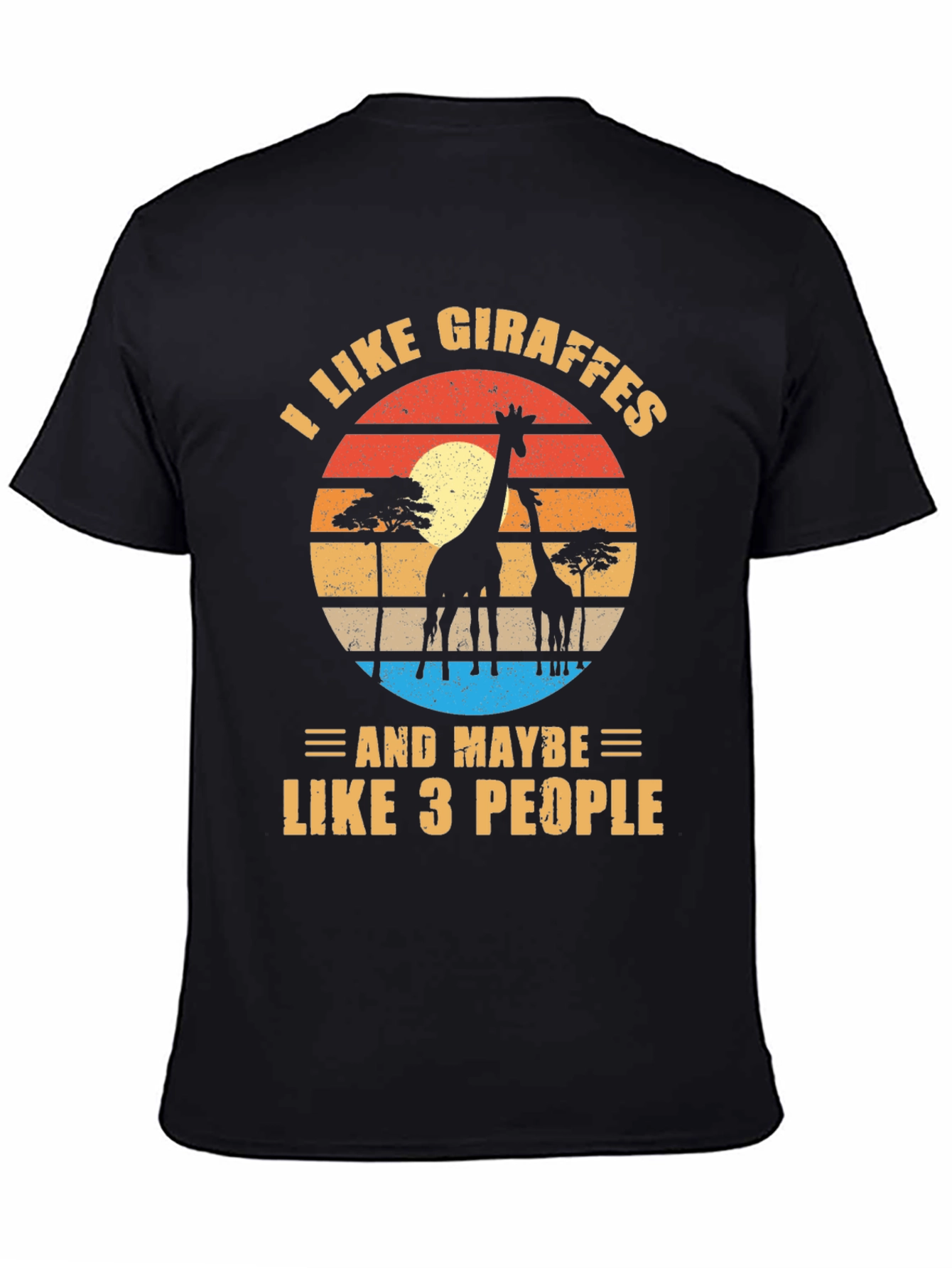 I Like Giraffes T-Shirt Funny Animal Lover Tee