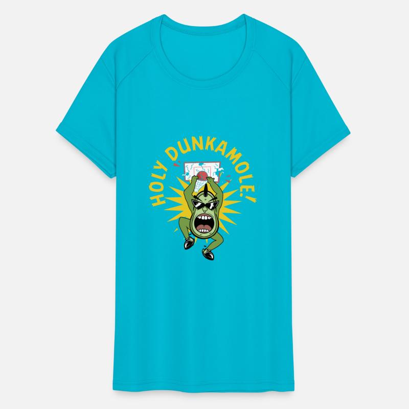 Holy Dunkamole Basketball Streetball Avocado