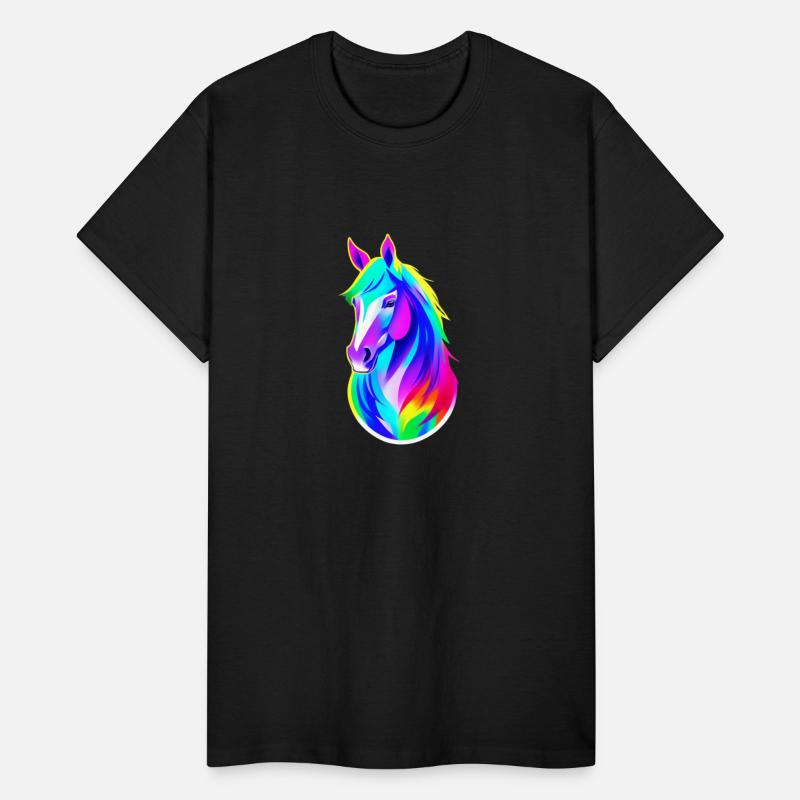 Horse colorful