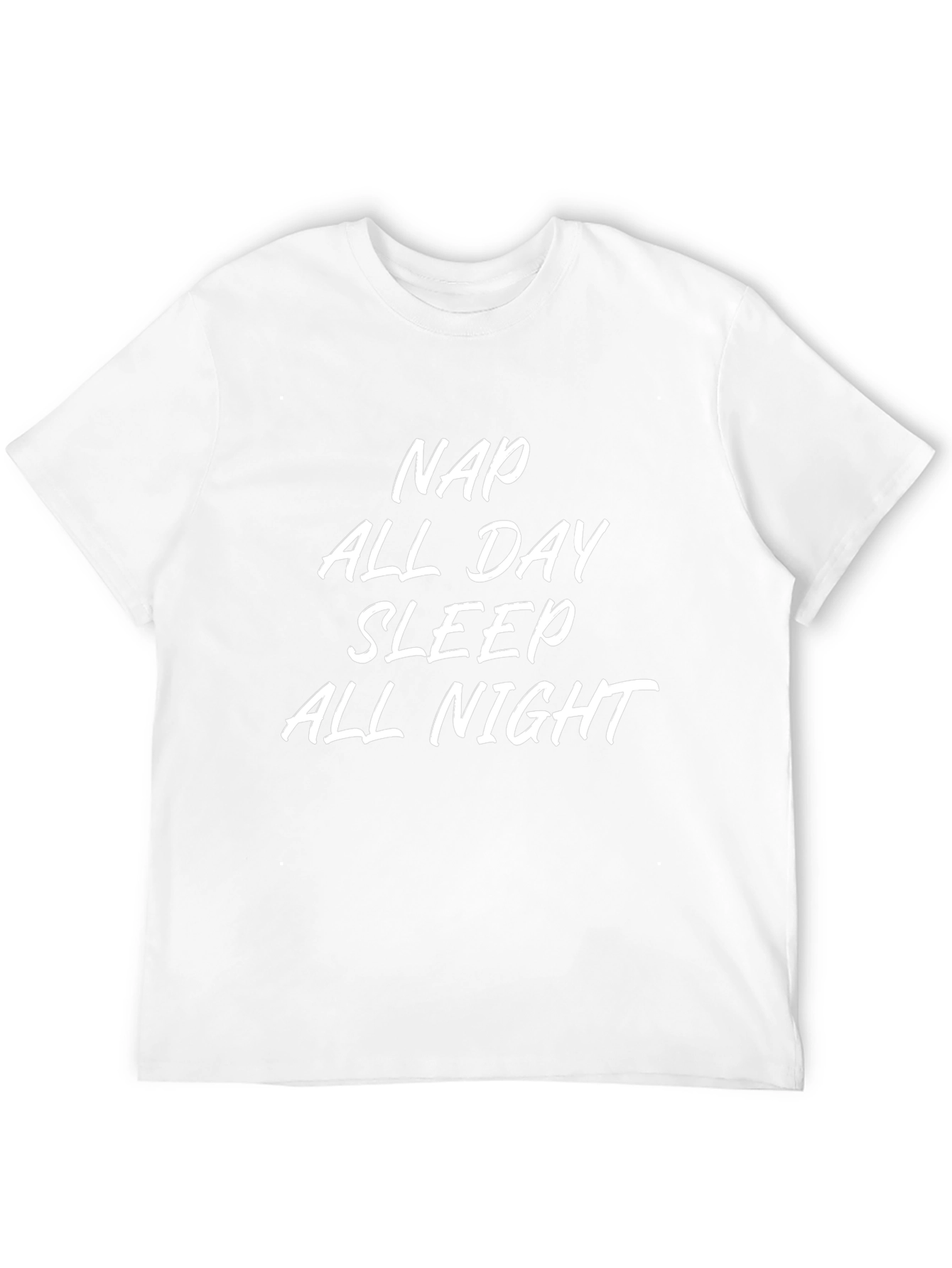 Nap All Day Sleep All Night Graphic Tee