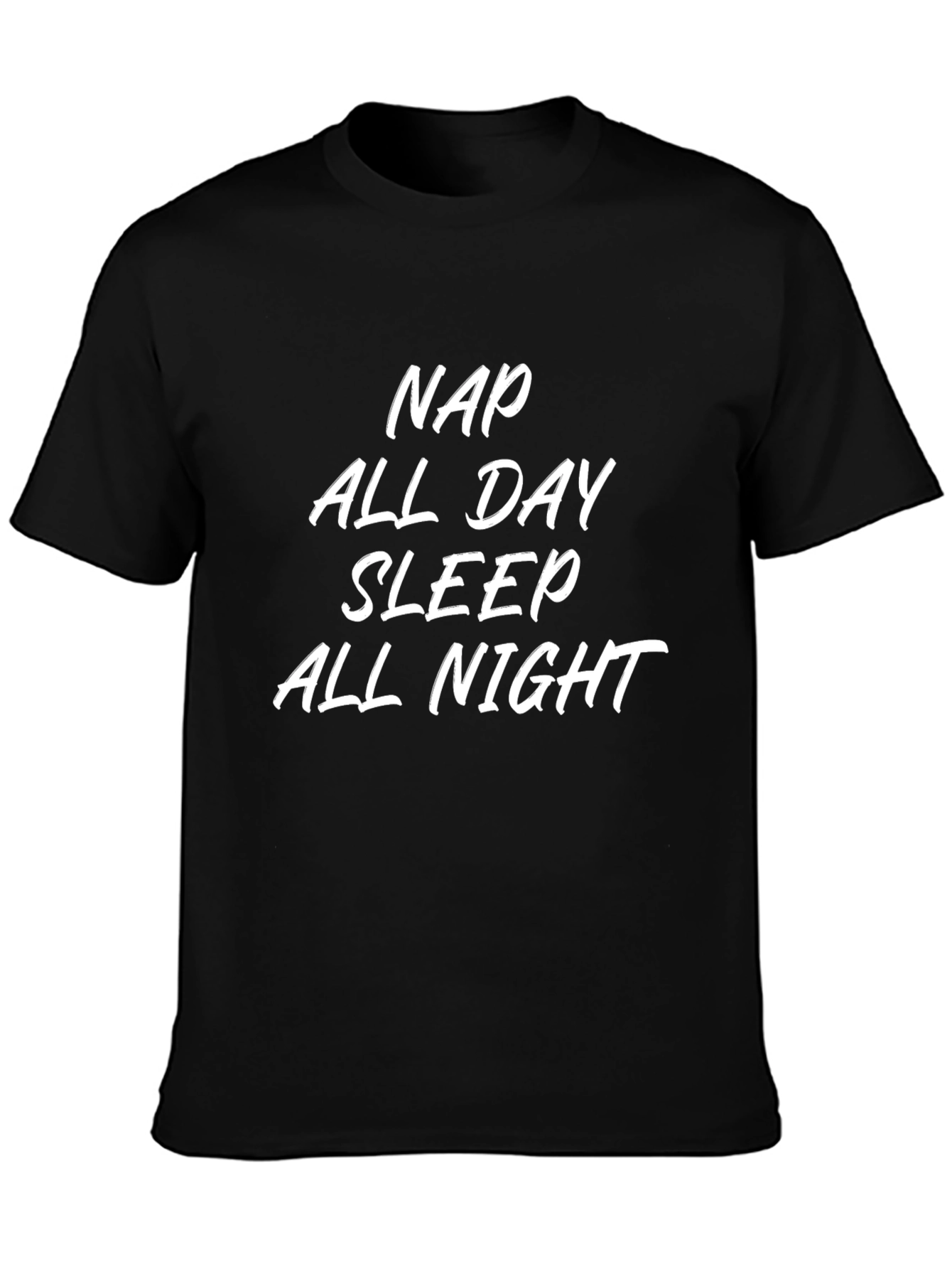 Nap All Day Sleep All Night Graphic Tee