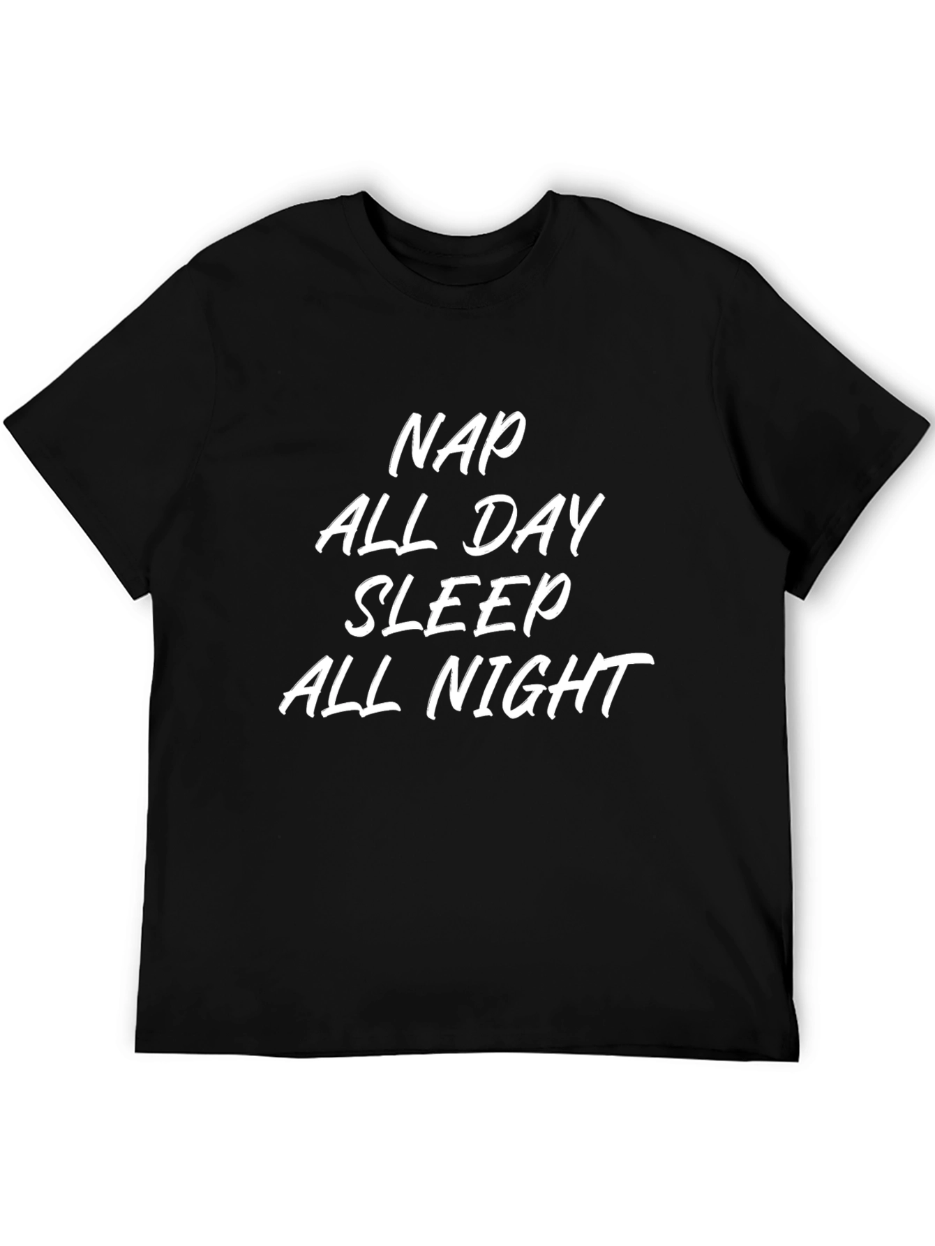 Nap All Day Sleep All Night Graphic Tee
