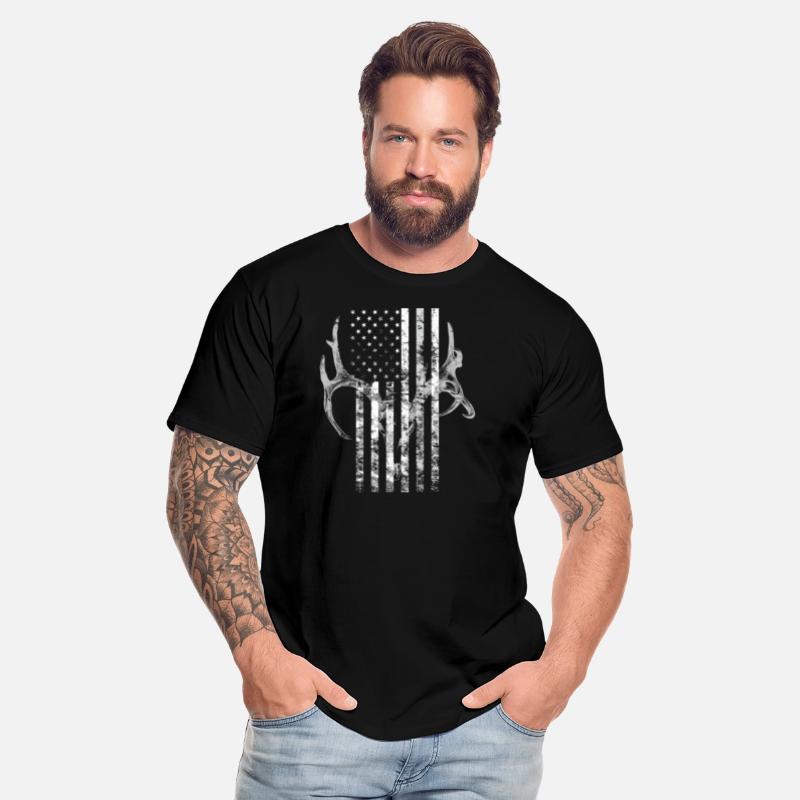 Hunting Deer Skull Flag Hunters