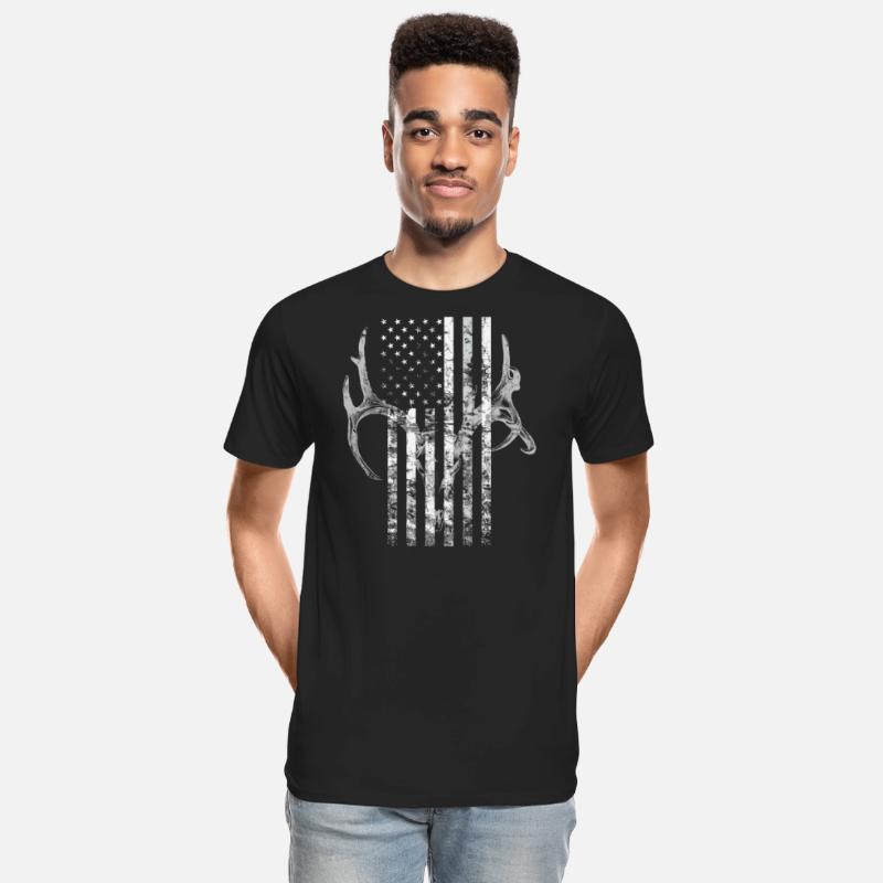Hunting Deer Skull Flag Hunters
