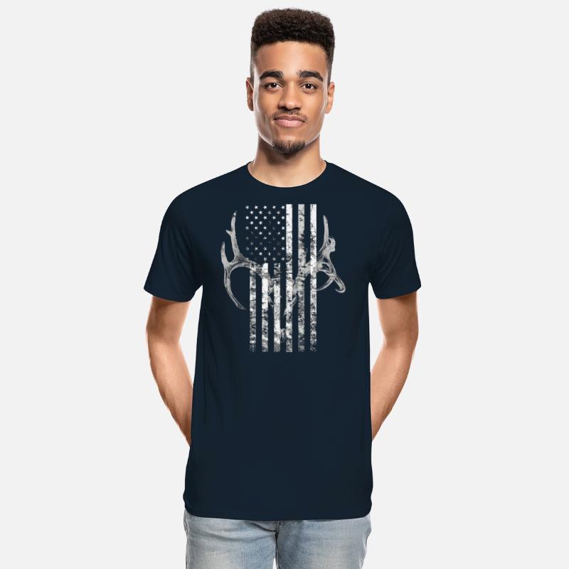 Hunting Deer Skull Flag Hunters