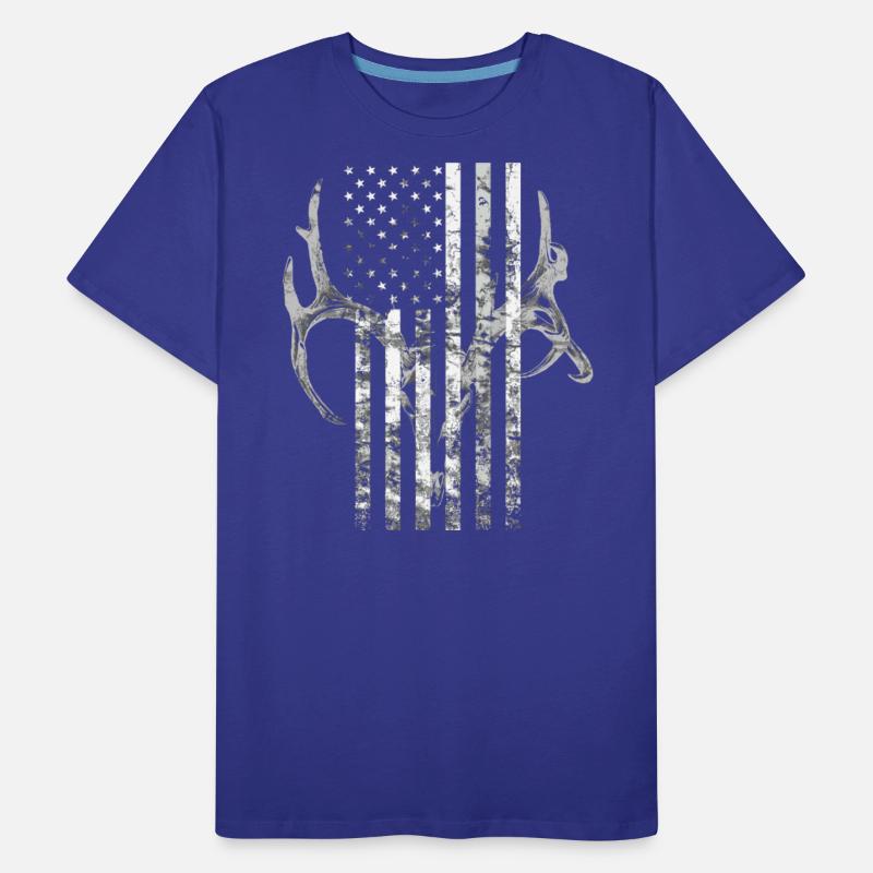 Hunting Deer Skull Flag Hunters