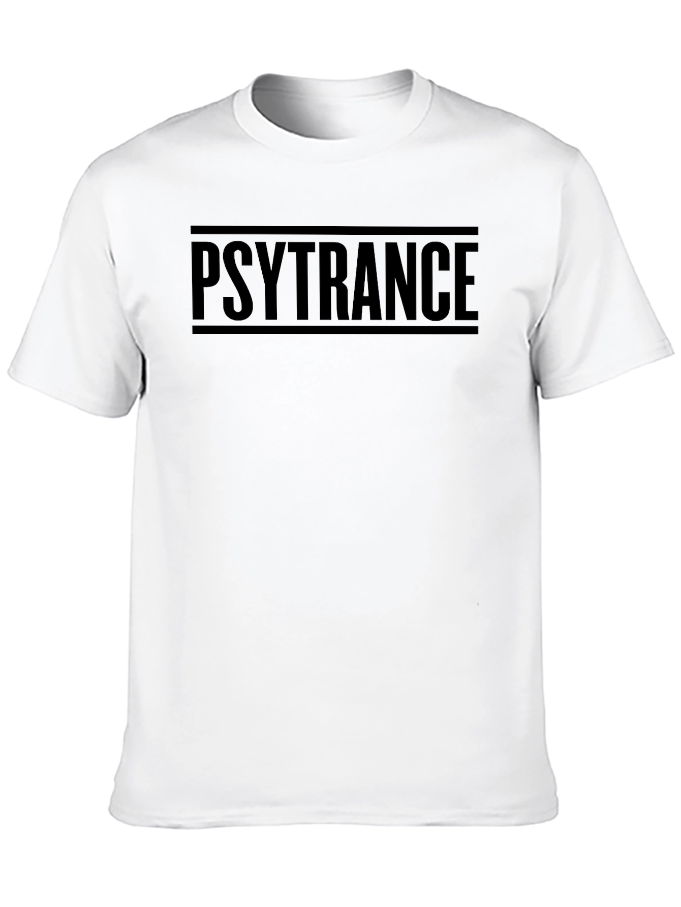 Psytrance Black T-Shirt - Music Festival Rave Style