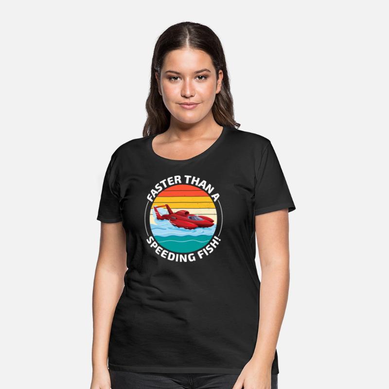 Hydroplane boat Humor: Faster than a Speeding Fish