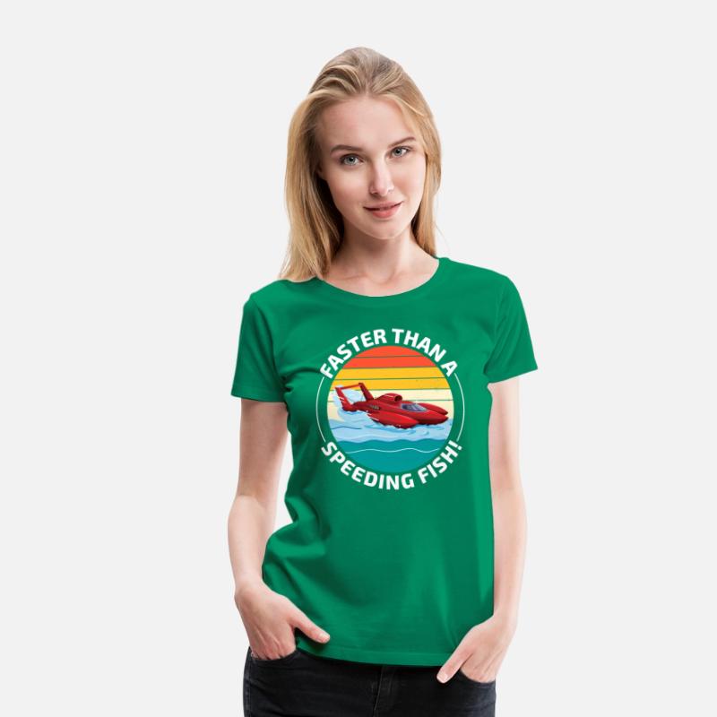 Hydroplane boat Humor: Faster than a Speeding Fish