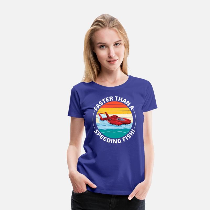 Hydroplane boat Humor: Faster than a Speeding Fish