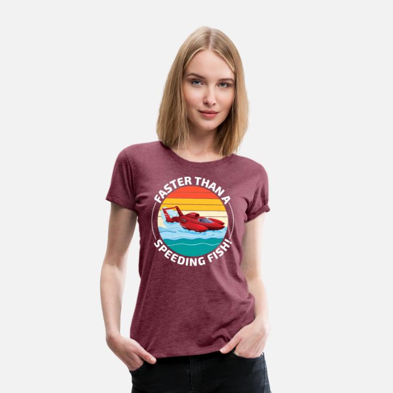 Hydroplane boat Humor: Faster than a Speeding Fish