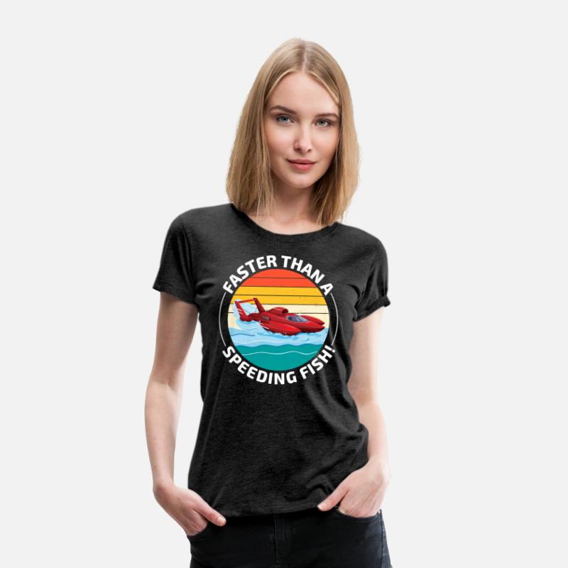 Hydroplane boat Humor: Faster than a Speeding Fish
