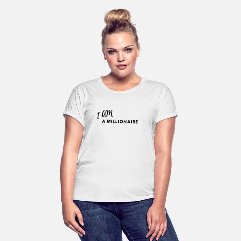 "I am a Millionaire" (white)