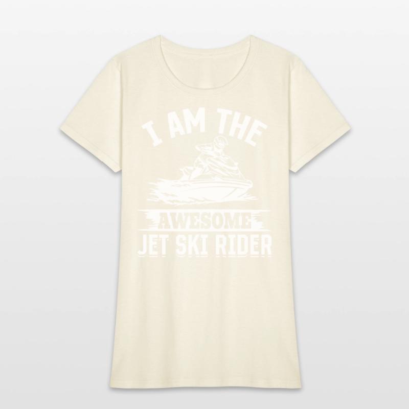 I am the awesome jet ski rider - Funny Jetski Jets