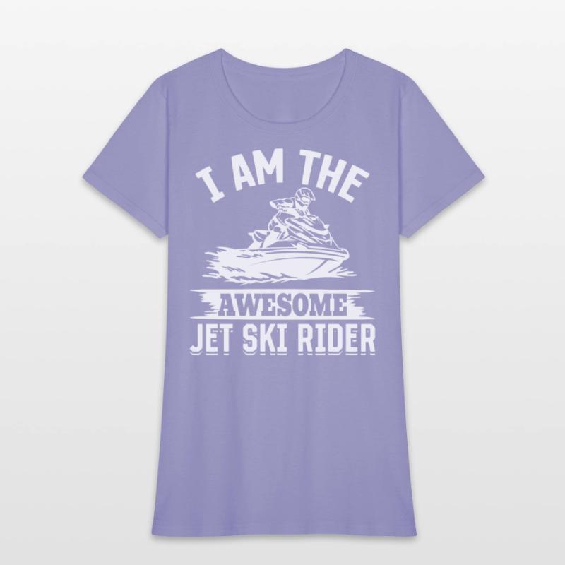 I am the awesome jet ski rider - Funny Jetski Jets