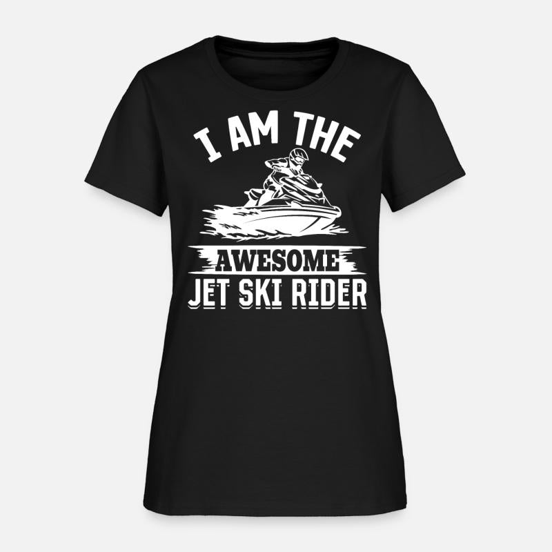 I am the awesome jet ski rider - Funny Jetski Jets