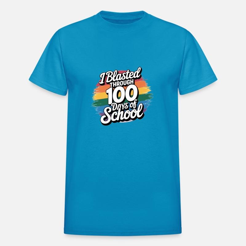 I Blasted Through 100 Days of School Rainbow