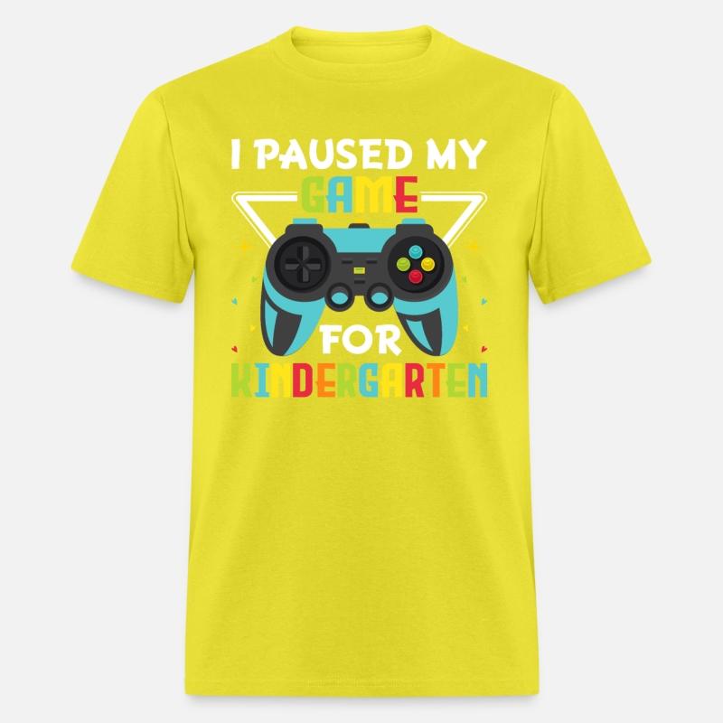 I paused my game for Kindergarten-First day School