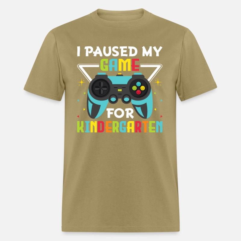 I paused my game for Kindergarten-First day School
