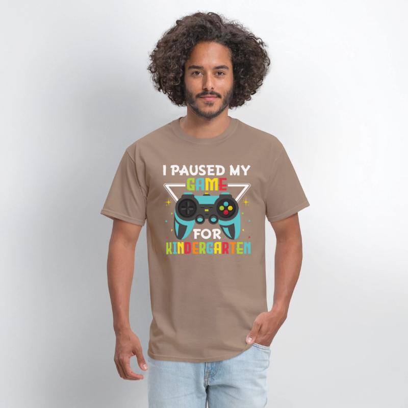 I paused my game for Kindergarten-First day School