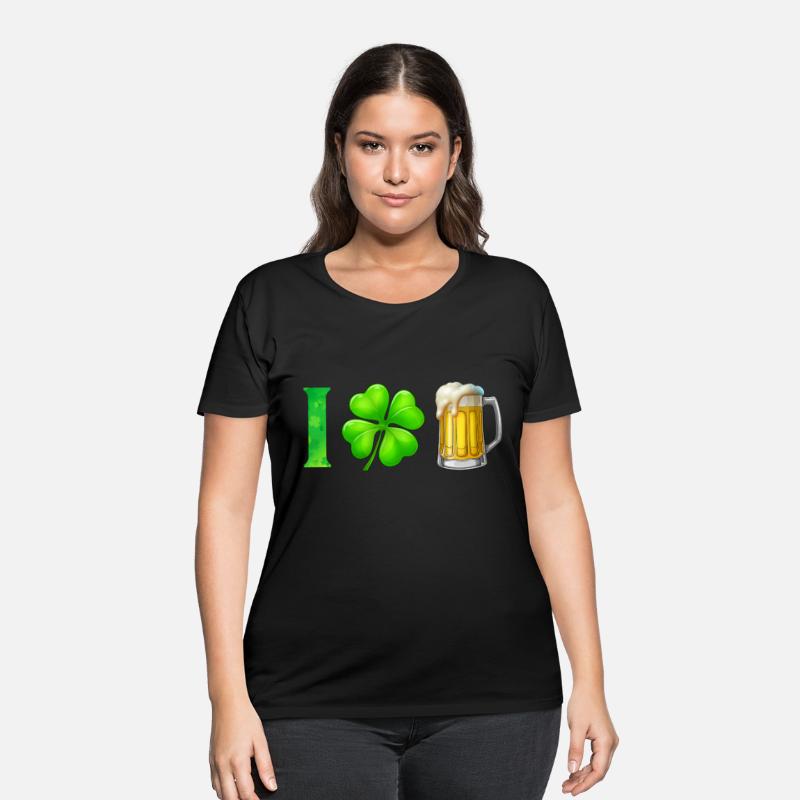 I Shamrock Beer Funny St Patrick's Day I Love Beer