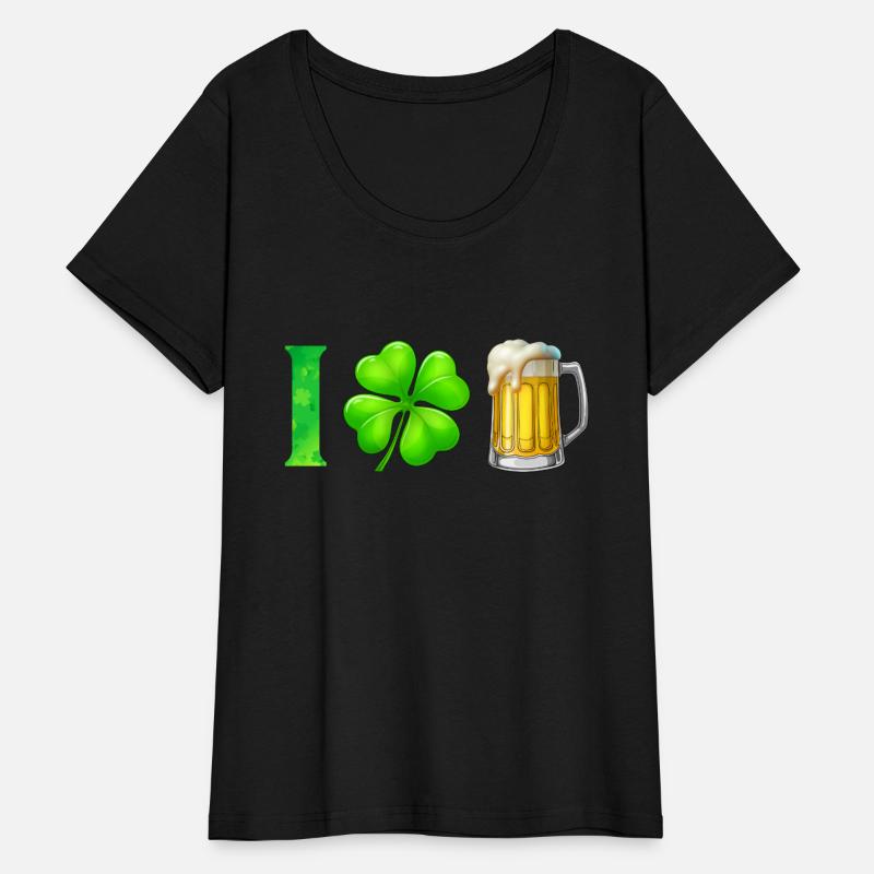 I Shamrock Beer Funny St Patrick's Day I Love Beer