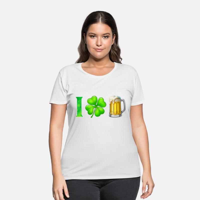 I Shamrock Beer Funny St Patrick's Day I Love Beer