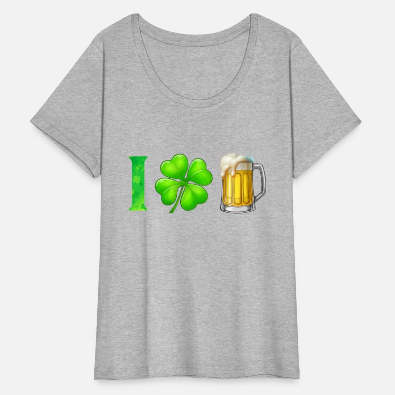 I Shamrock Beer Funny St Patrick's Day I Love Beer