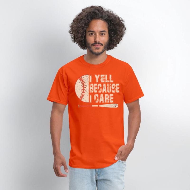 I Yell Because I Care Baseball