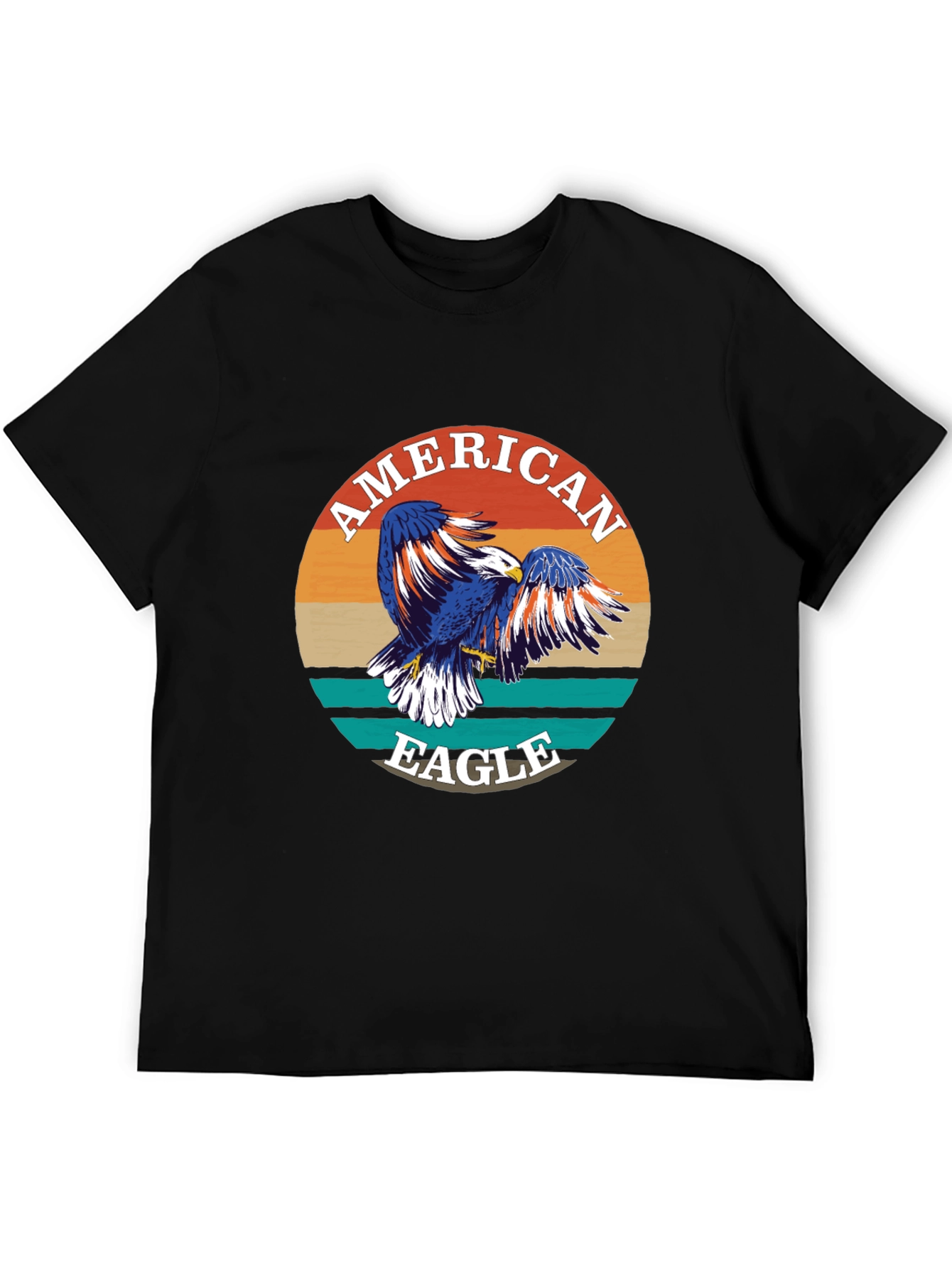 American Eagle Graphic Print Crewneck T-Shirt