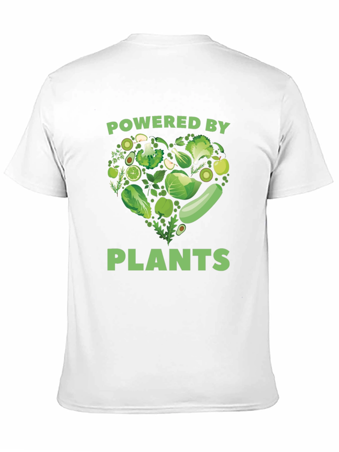 Powered By Plants Vegan Graphic Tee
