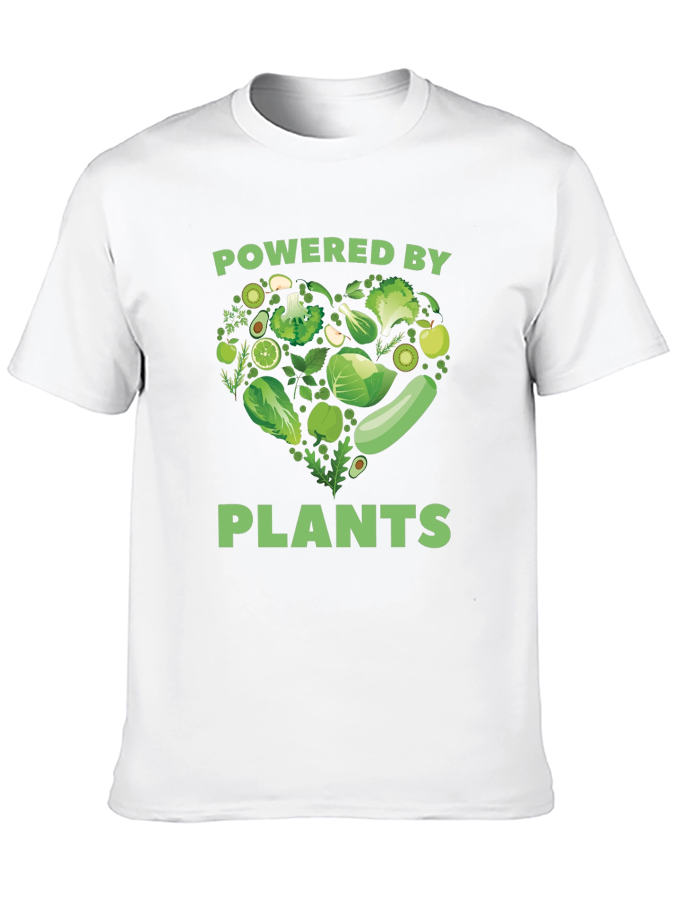 Powered By Plants Vegan Graphic Tee