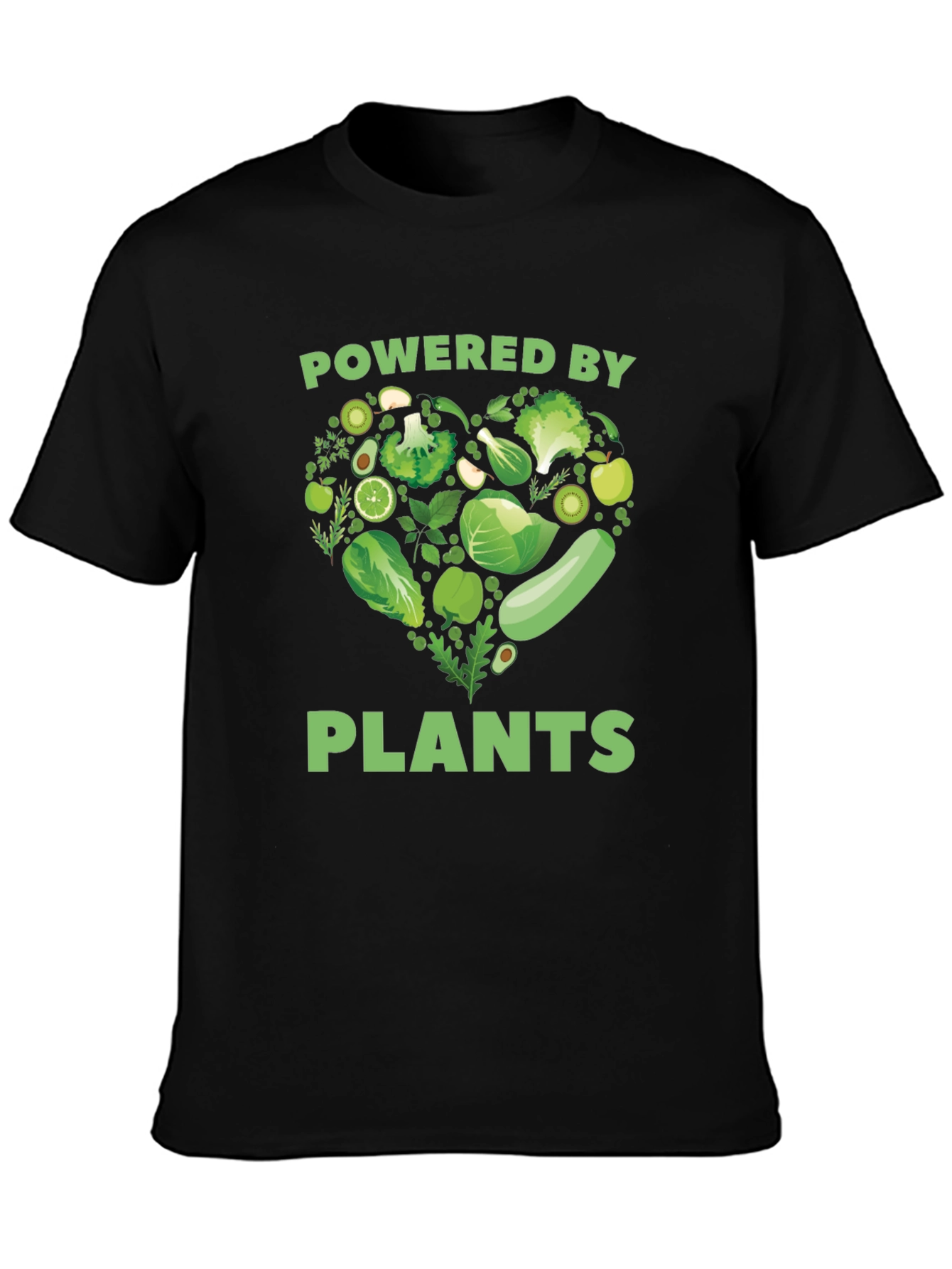 Powered By Plants Vegan Graphic Tee