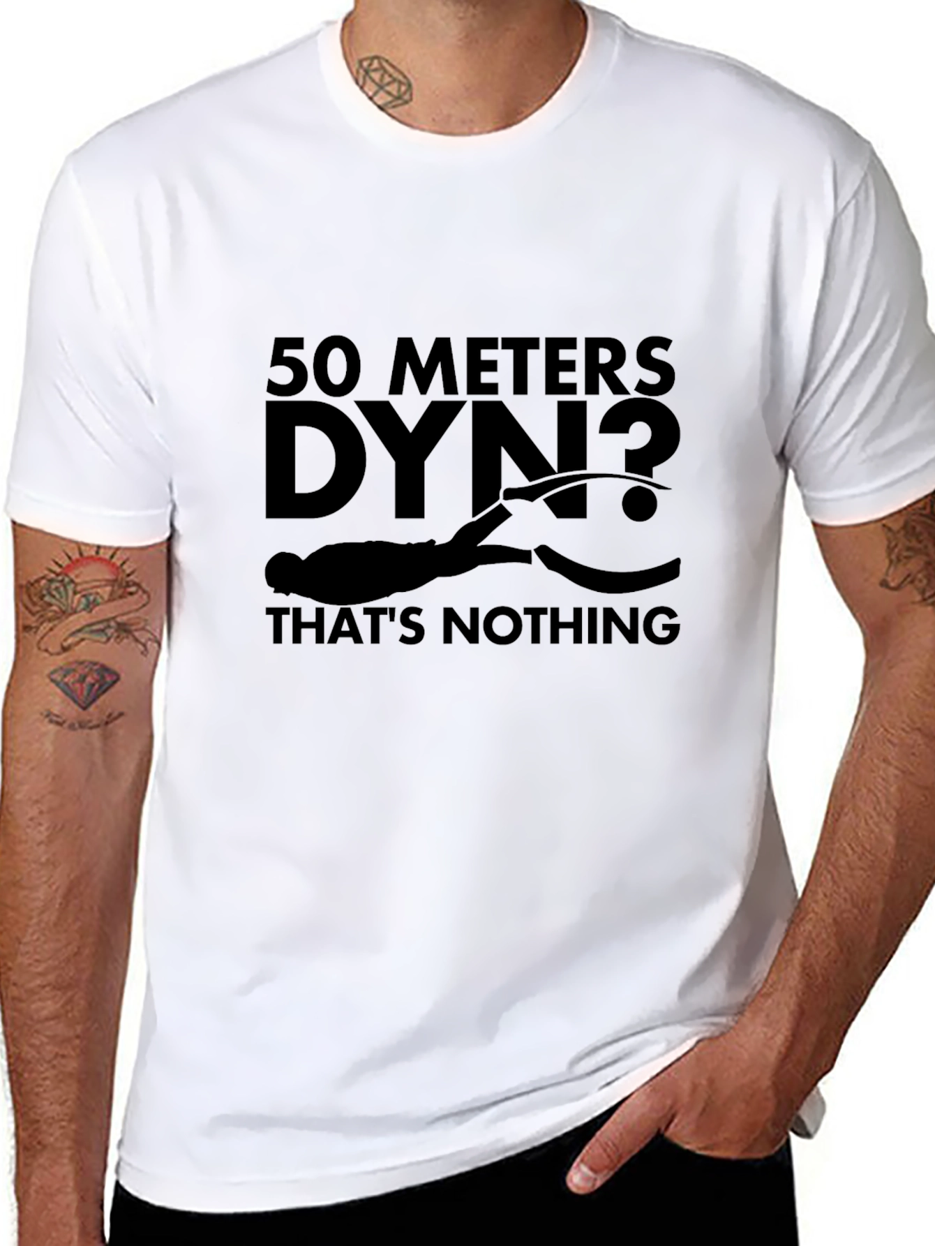 Freediving Shirt - 50 Meters Dyn? Thats Nothing