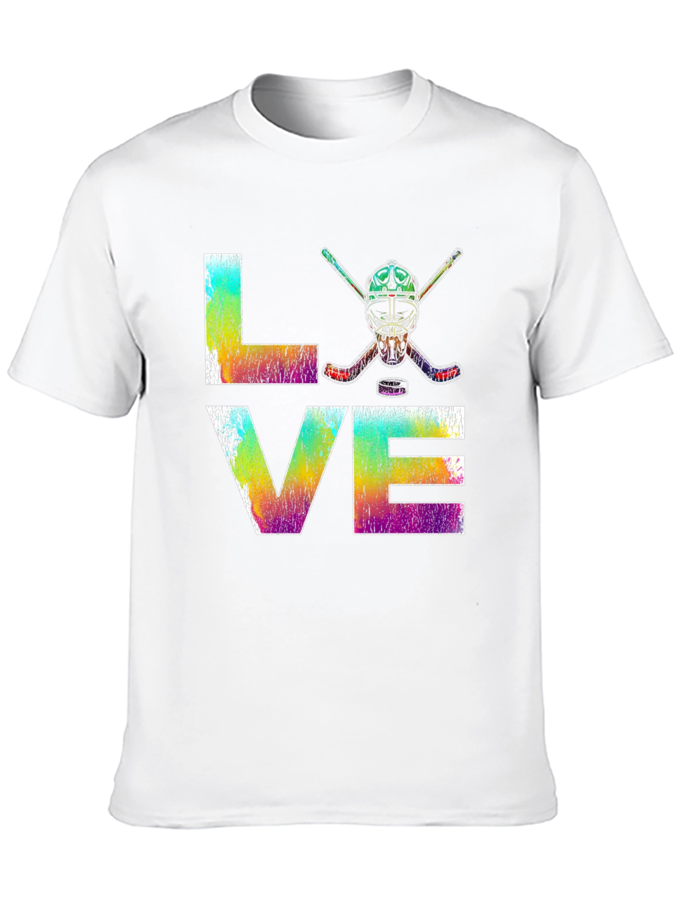 LOVE Hockey Graphic T-Shirt