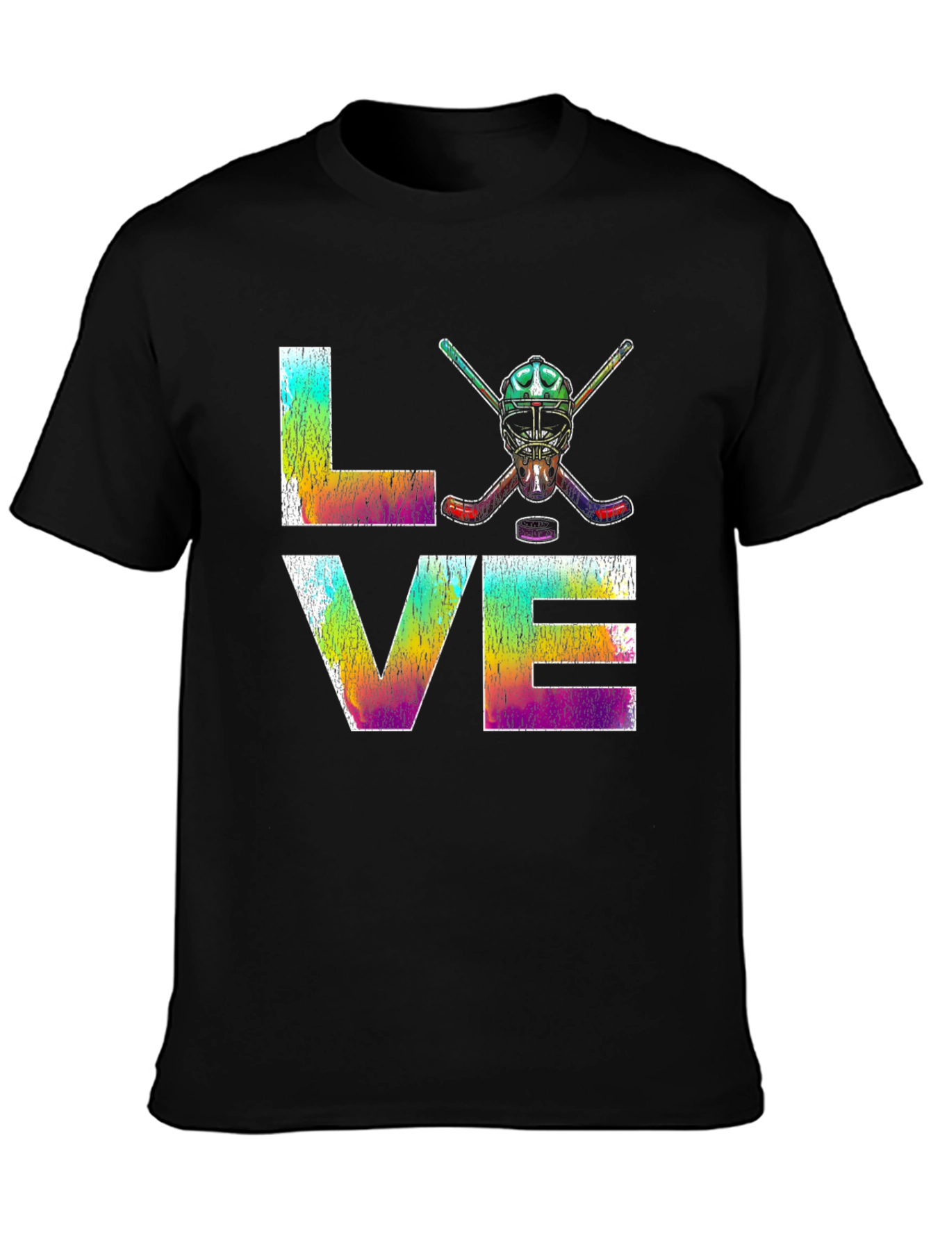LOVE Hockey Graphic T-Shirt
