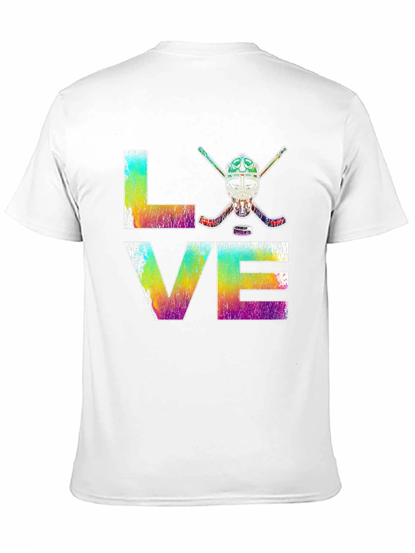 LOVE Hockey Graphic T-Shirt